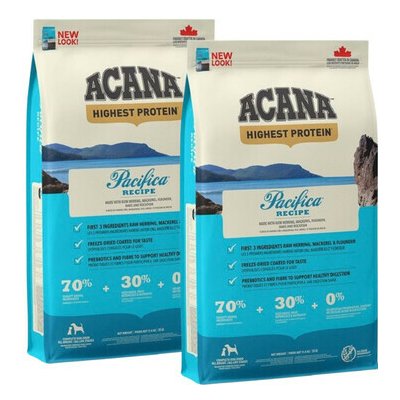 ACANA Pacifica Sleď & Losos & Platýs 2 x 6 kg – Hledejceny.cz