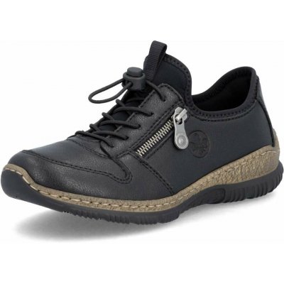 Reiker Dámské polobotky N32G0 00 černá W5 – Zboží Dáma