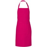 Link Kitchen Wear Unisex grilovací zástěra X987 Hot Pink Pantone 241c 85 x 72 cm