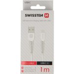 Swissten 71505531 datový kabel USB / USB-C 1m bílý – Hledejceny.cz