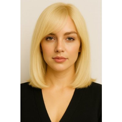 Chemo Paruka z pravých vlasů světlá blond – Zboží Dáma Chemo Paruka z pravých vlasů světlá blond – Zboží Dáma