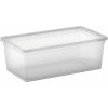 Úložný box Kis Box Transparent XS 6 l 008402WHTR