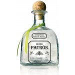 Patrón Silver Tequila 40% 1 l (karton) – Zboží Dáma