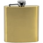 MEEX Ocelová kapesní lahev placatka zlatá v dárkovém balení 97128 175 ml – Zboží Dáma