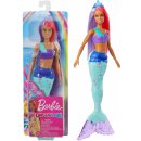 Barbie kouzelná mořská víla vlasy fialově červené