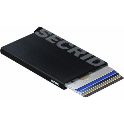 Secrid Cardprotector Laser Logo black černé CLa-Logo black – Zboží Mobilmania