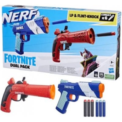 Pistole Nerf Fortnite LP a FlintKnock 2ks – Zboží Mobilmania