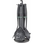 5five Simply Smart Sada kuchyňských nástrojů NEO, 4 doplňky na stojanu šedá – Zboží Mobilmania