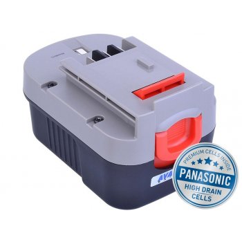 AVACOM Black & Decker A144 Ni-Mh 14,4V 3000 mAh, PANASONIC - neoriginální