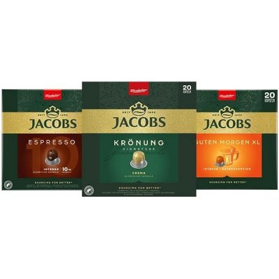 Jacobs Wunderbar MixPack Nespresso Original 60 ks – Zbozi.Blesk.cz