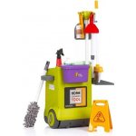 Wiky Úklidový set s vozíkem 33,5x31,5x71 cm – Zboží Dáma