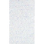 dpCraft nalepovací kamínky 3 mm 806 ks stříbrné s duhovými odlesky – Zbozi.Blesk.cz