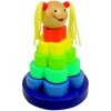 Dřevěná hračka Woody Rainbow Pyramida Dolly