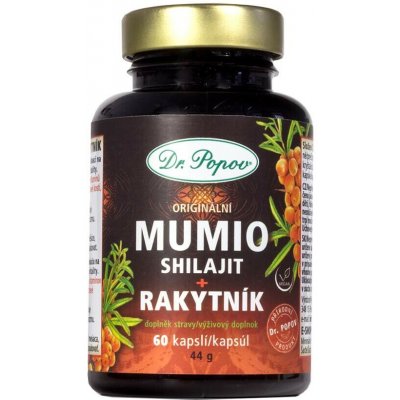 Dr. Popov Mumio Shilajt + Rakytník 60 tablet – Hledejceny.cz