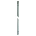 Nerezový anténní stožár 38mm / 1,5 m s možností připojení dalšího stožáru /systém C/ – Zboží Živě