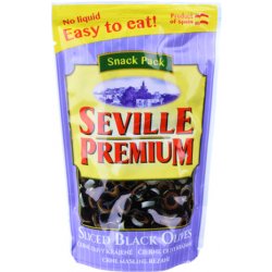 Seville Premium Olivy černé krájené 90 g