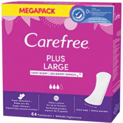 Carefree Plus Mega Large 64 ks – Zboží Dáma