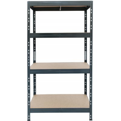 Majster Regál Rivet 180 x 90 x 45 cm 5 polic antracit šedá – Zboží Dáma