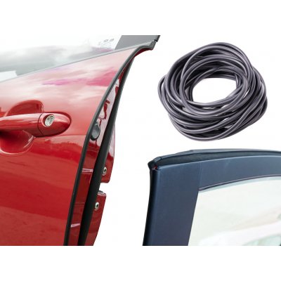Ochranná lišta na dveře auta 5 m - černá – Zboží Mobilmania
