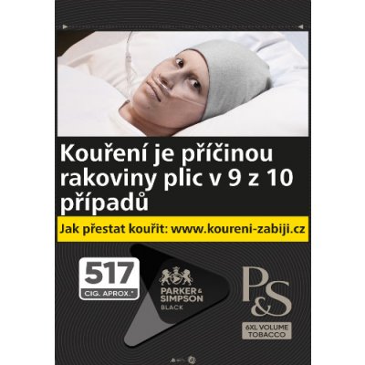 P&S cigaretový tabák black 233 g – Zboží Dáma