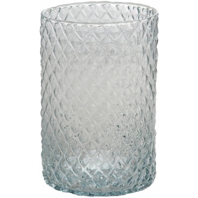 Nohel Garden Váza DIAMOND VÁLEC ruční výroba skleněná d10x20cm – Hledejceny.cz