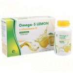 Galmed Omega-3 LEMON rybí olej s vit.D 180 tobolek – Hledejceny.cz
