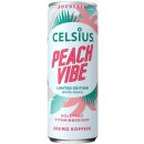 Celsius Energetický Nápoj Peach Vibe Příchuť Broskev 355 ml