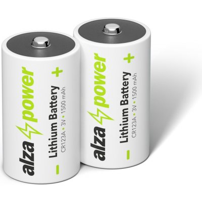 AlzaPower Lithium Battery CR123A 2 ks – Sleviste.cz