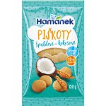 Hamánek špaldové piškoty s kokosem 120 g – Zboží Dáma