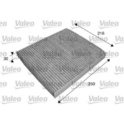 Filtr, vzduch v interiéru Valeo 698739 – Hledejceny.cz