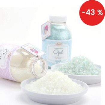 Badefee luxusní koupelová sůl Sladká meruňka 500 g