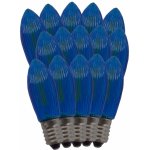 ElektroSkalka Žárovky LED svíčky 14V až 55V/0,3W E-10 Filament 15ks modré (1ks) – Hledejceny.cz