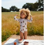 Plavkové body s dlouhým rukávem Maxime Leopard Sandy Liewood – Zboží Dáma