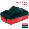 Baterie pro aku nářadí Metabo 625499 1,5Ah Li 18V