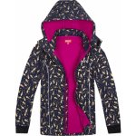 Wolf bunda B2366 tmavě modrá se zlatými kometami – Zboží Mobilmania