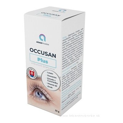 ADAMPharm OCCUSAN Plus 60 kapslí – Hledejceny.cz
