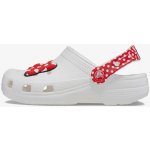 Crocs CLASSIC Disney MINNIE MOUSE dětské pantofle bílá – Zboží Dáma