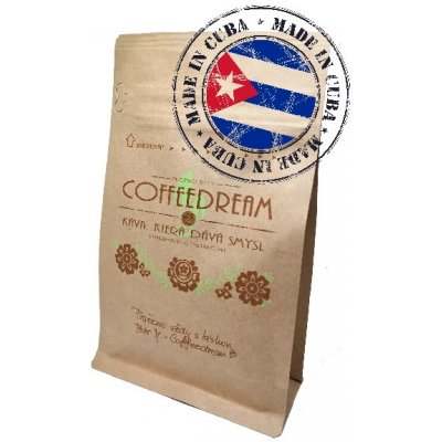 Coffeedream Káva Kuba Turquino Lavado Středně jemné mletí Espresso mocca A27 0,5 kg – Hledejceny.cz