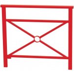 Procity Zábradlí Benátky 1000 mm červená RAL3020 – Hledejceny.cz