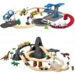 lupilu Dřevěná železnice City Express Dinoland – Zboží Dáma