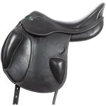 Prestige Sedlo skokově univerzální Happy DK vlna černá – Sleviste.cz