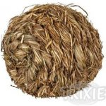 Trixie hračka hlod. přírodní trávový míček s rolničkou 10 cm – Zboží Mobilmania