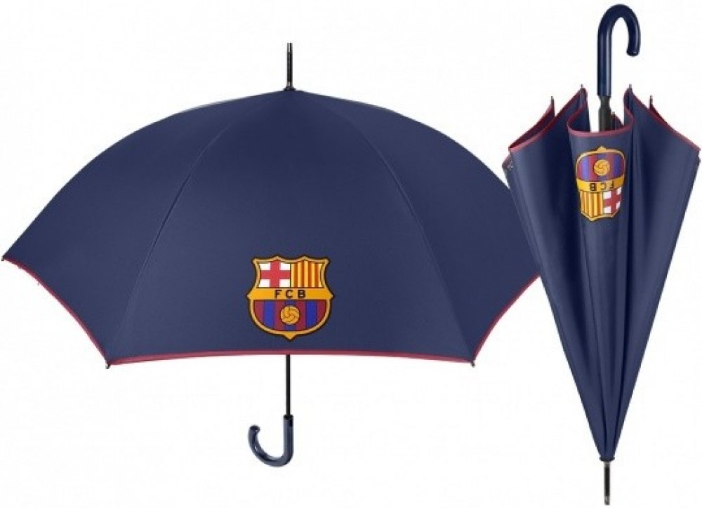 Perletti FC Barcelona 2 pánský holový deštník modrý | Srovnanicen.cz