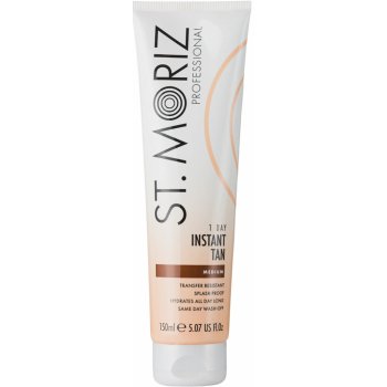 St. Moriz Instant smývatelný tělový bronzer odstín Medium (Lasts All Day) 150 ml