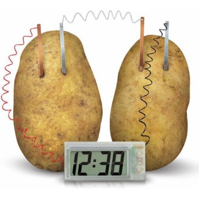 4M Green Science Potato Clock bramborové hodiny – Zboží Mobilmania