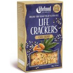 Lifefood Bio Life Crackers konopné s chia 90 g – Zboží Mobilmania