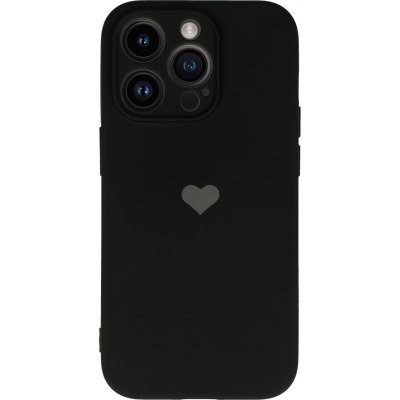 Pouzdro Vennus Valentýnské Heart iPhone 14 Pro Max - černé