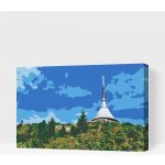 Painting Queens Malování podle čísel Ještěd 40 x 60 cm bez rámu a bez vypnutí plátna PBN/JESTED/40 x 60/WO – Hledejceny.cz