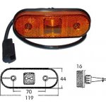 Svítilna poziční boční unipoint 24v/1,3w 119x44x16 ass1/ass2 s kabelem 1,5m 31200403_A, , , – Hledejceny.cz