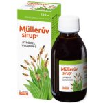 Müllerův sirup s jitrocelem a vitaminem C sir. 245 ml – Hledejceny.cz
